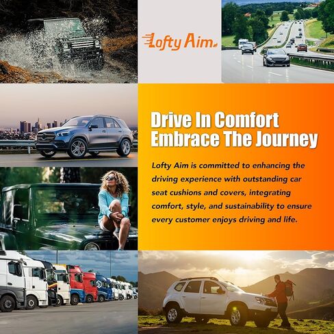 غطاء مقعد السيارة Lofty Aim: غطاء مقعد السيارة الأمامي الفاخر، واقي مقعد السيارة الداخلي للسائق، وسادة مقعد عالمية تناسب تمامًا 95% من السيارات والشاحنات والمركبات وسيارات الدفع الرباعي والشاحنات - رمادي قطعة واحدة in Kuwait