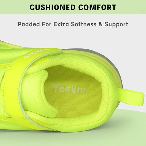 أحذية YESKIS للأولاد والبنات المضيئة مع مفتاح 3 أوضاع إضاءة Fizzzy Big Kids LED للجري أحذية رياضية للأطفال الصغار والكبار in Kuwait