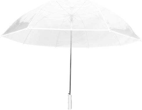 SMATI Stick Extra Large Clear Umbrella - border - wedding - resistant to wind in Kuwait