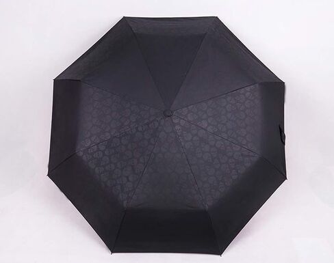 Auto Open and Close triple-folding umbrella cool skulls printed canopy skull shaped handle inner UV protection coating parasol in Kuwait