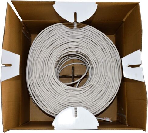 axGear CAT5e 1000FT UTP Solid Network Ethernet LAN Cable Bulk Wire 1000 Ft New in Saudi Arabia