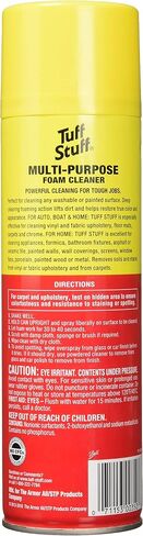 Tuff Stuff Foam Cleaner Multi-Purpose Cleaner, 22 oz Aerosol, 2 Pack in Saudi Arabia