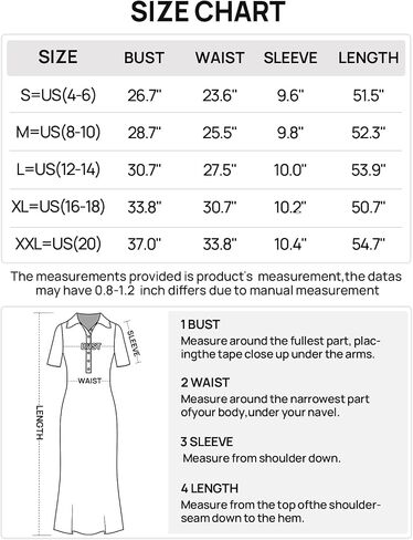 MEROKEETY Women's V Neck Ribbed Knit Maxi Dress Button Short Sleeve Slim Fit Bodycon Sweater Dress in Saudi Arabia