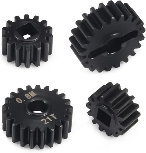 AMK Steel 14T-21T Capra Portal Gears, 27% UTB10 Overdrive Metal Gear for 1/10 RC Crawler F9 Axial Capra Upgrades (14T-21T) in Saudi Arabia