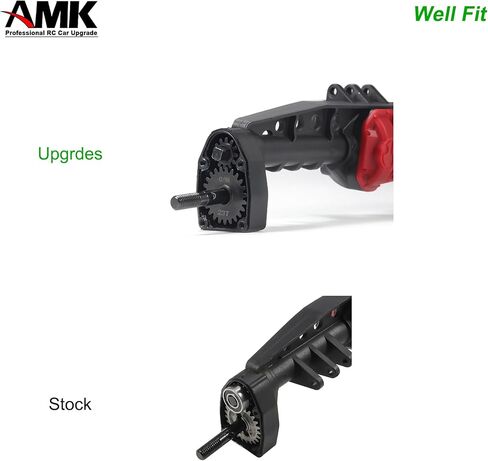 AMK Steel 14T-21T Capra Portal Gears, 27% UTB10 Overdrive Metal Gear for 1/10 RC Crawler F9 Axial Capra Upgrades (14T-21T) in Saudi Arabia