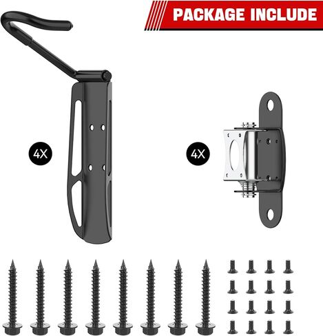 حامل دراجة دوار من Ultrawall مثبت على الحائط لتخزين الدراجة في الأماكن المغلقة، عبوتان in Kuwait