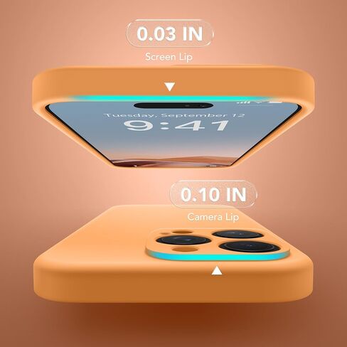 حافظة SuydanBox المغناطيسية لهاتف iPhone 13 Pro Max، متوافقة مع MagSafe، [حماية كاملة للكاميرا] [واقيان للشاشة] حافظة هاتف واقية من السيليكون مضادة للصدمات لهاتف iPhone 13 Pro Max 6.7 بوصة، بني in Kuwait