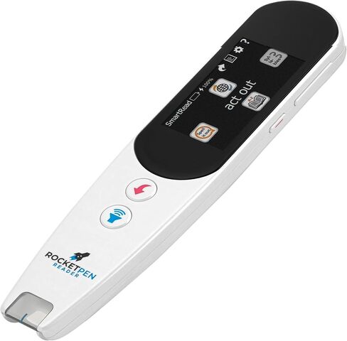 Rocket Pen Scanning Pen Reading Tutor- Extensive Learn to Read Features, Plus Reads Text Aloud. Scans Both Print and Onscreen. No PC Needed, Completely Self-Contained. in Saudi Arabia