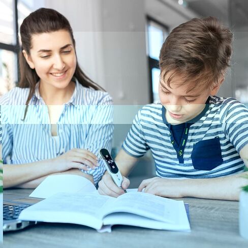 Rocket Pen Scanning Pen Reading Tutor- Extensive Learn to Read Features, Plus Reads Text Aloud. Scans Both Print and Onscreen. No PC Needed, Completely Self-Contained. in Saudi Arabia