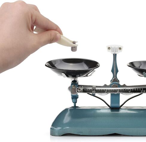 أوزان معايرة GDFYMI، مجموعة وزن معايرة 205 جرام، فولاذ دقيق مع ملاقط لتوازن ميزان المجوهرات الرقمي 5 جرام 10 جرام 2 × 20 جرام 50 جرام 100 جرام (6 قطع) in Kuwait