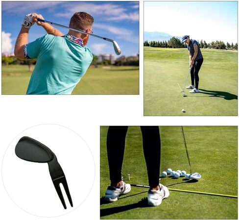أداة YuanYouTong Golf Divot، أداة إصلاح Divot للجولف، أداة إصلاح علامات كرة الجولف، ملحقات الجولف للاعبي الجولف، هدايا الجولف للرجال والنساء in Kuwait