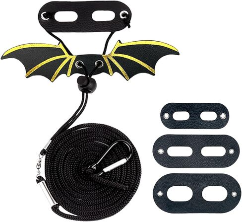 حزام ومقود التنين الملتحي قابلان للتعديل (S، M، L، 3 عبوات) - مقود سحلية الزواحف من الجلد الناعم للبرمائيات والحيوانات الأليفة الصغيرة الأخرى in Kuwait