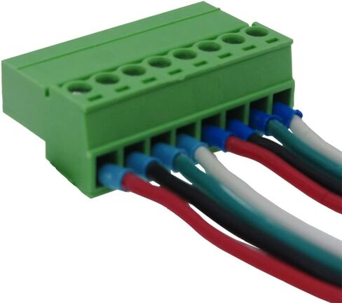 Jienk 10 قطعة 2-Pin 300V 10A 5.08 مللي متر الملعب PCB جبل برغي محطة كتلة موصل لكابل 28-12AWG in Saudi Arabia