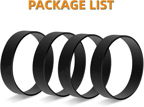JEDELEOS Replacement Belts for Rainbow Vacuum Cleaner E/SE Series, Compatible with Rainbow Power Nozzle PN-2, PN-2E, R-4375, R-2800 and R-1650, Replaces Part R1699 (Pack of 2) in Saudi Arabia