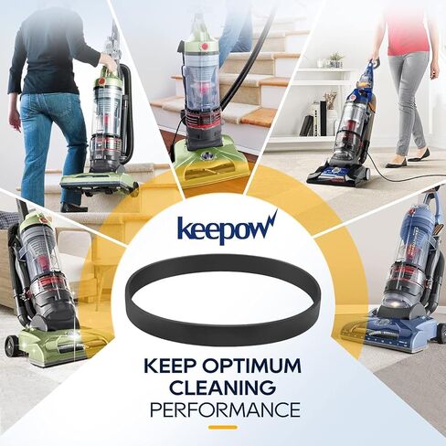 KEEPOW Replacement Belts for Hoover Vacuum Elite Rewind Plus UH71200, UH71012, UH71013, UH71003, UH71011, UH71009, UH72003, UH72011, Replace Part 562932001 (2 Pack) in Saudi Arabia