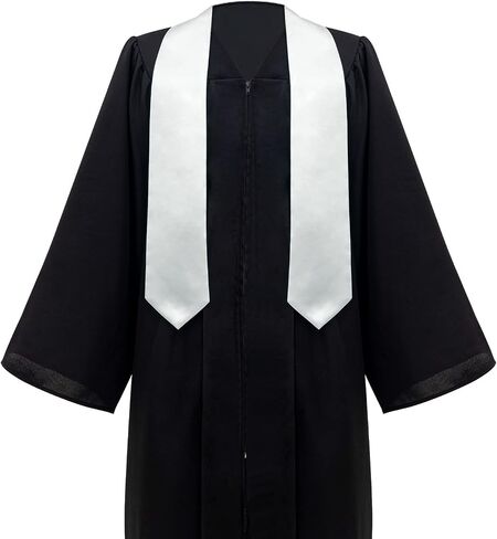 Angelhood Unisex Adult Plain Graduation Stole Sash for Academic Commencements 60" Long in Saudi Arabia