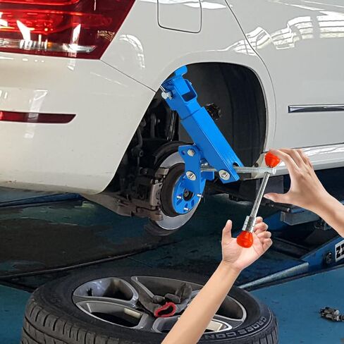 أداة دوارة الحاجز من EASYBERG، أدوات تمديد وإصلاح العجلة، بكرة قوس العجلة شديدة التحمل لصيانة السيارات، باللون الأزرق السابق in Kuwait