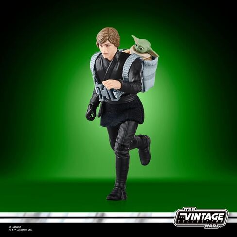 Star Wars: The Book of Boba Fett Vintage Collection Luke Skywalker & Grogu Action Figures 10 cm in Saudi Arabia