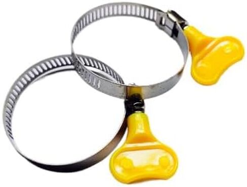 FUNJEE 1PCS Adjustable Stainless Steel Hose Clamp Butterfly | 15-20mm Worm Gear Hose Clamp for Portable Mist Stand in Saudi Arabia