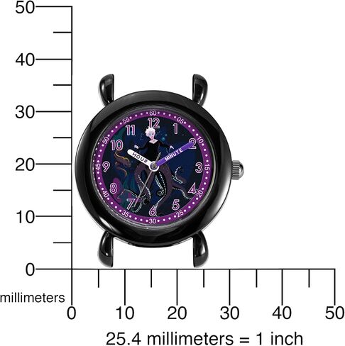 DISNEY The Little Mermaid Live Action Kids' Time Teacher Analog Quartz Watch in Saudi Arabia
