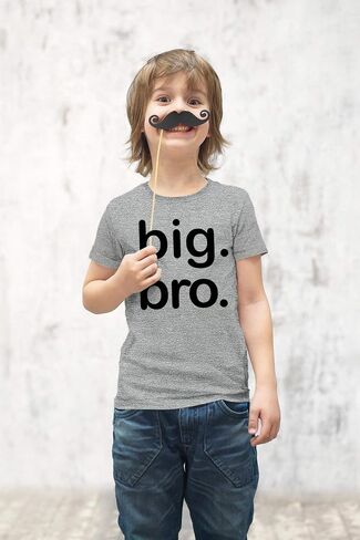Big bro Shirt boy Big Brother Announcement Shirt for Baby Boys Toddler Promoted to in Saudi Arabia