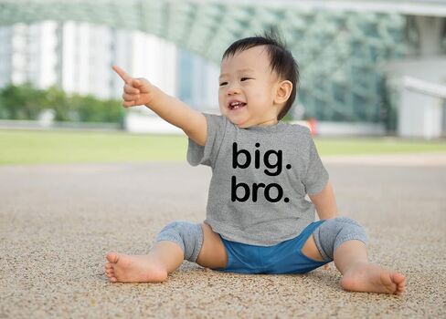 Big bro Shirt boy Big Brother Announcement Shirt for Baby Boys Toddler Promoted to in Saudi Arabia
