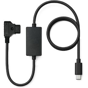 D-Tap to USB-C PD Adapter Cable (60cm), 20Watt Power Delivery, 11.2-16.8V D-Tap Input to 5V/9V/12V USB-C Output, Single Direction for V-Mount Battery, Camera & Broadcast Devices in Saudi Arabia