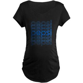 CafePress Pepsi مرحة المرأة الأمومة تي شيرت المرأة الأمومة Ruched الجانب تي شيرت in Kuwait