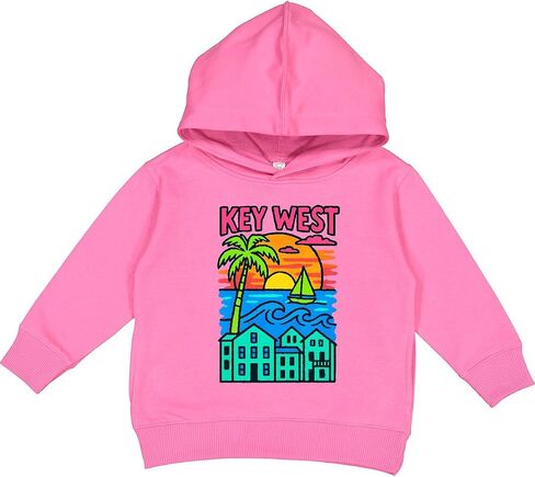 سترة بقلنسوة للأطفال الصغار من Inktastic Key West Sunset Tropical Vibes in Saudi Arabia