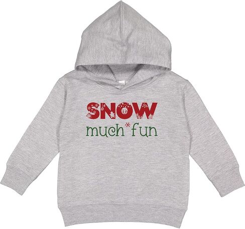inktastic Christmas, Snow Much Fun, Snowflakes, Holiday, Toddler Hoodie in Saudi Arabia