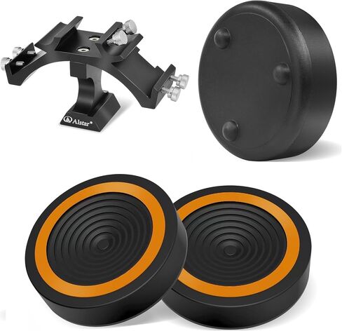 Alstar Triple Telescope Finder Scope Holder - Bundle with - Anti-Vibration Pads for Telescopes in Saudi Arabia