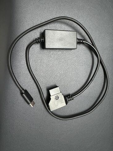 D-Tap to USB-C PD Adapter Cable (60cm), 20Watt Power Delivery, 11.2-16.8V D-Tap Input to 5V/9V/12V USB-C Output, Single Direction for V-Mount Battery, Camera & Broadcast Devices in Saudi Arabia