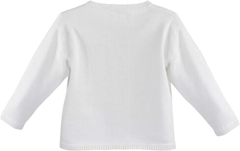 Petit Ami Unisex Baby Ladder Edge Basic Cardigan Sweater in Saudi Arabia
