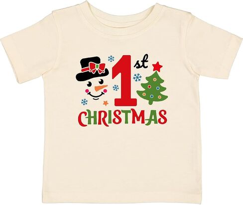 inktastic 1st Christmas Baby T-Shirt in Saudi Arabia