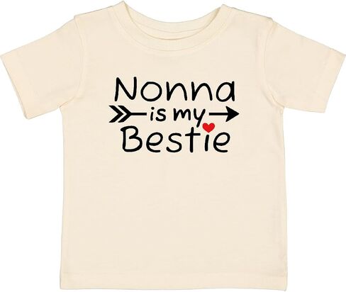 inktastic Nonna is My Bestie Baby T-Shirt in Saudi Arabia
