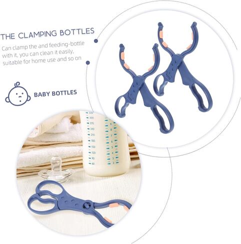 Yardwe 2pcs Boy Girl Bottle Clamp Bottle Feeding Multi-function Grip Dental Glue Straw in Saudi Arabia
