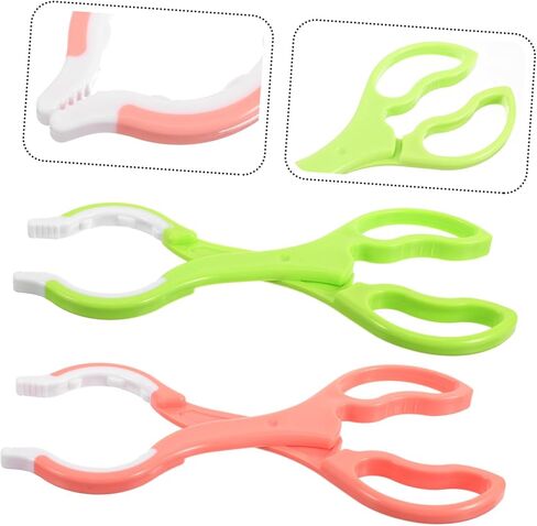 Yardwe 2pcs Detachable Bottle Clip High Temperature Resistant Feeding Clamp for Milk Bottles and Pacifiers Non-slip Design Easy to Pink in Saudi Arabia