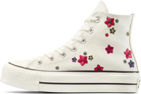 حذاء رياضي نسائي من Converse Chuck Taylor All Star Lift منصة زهور عالية الجودة in Saudi Arabia