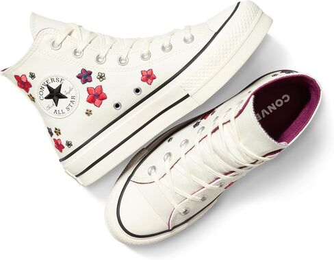 حذاء رياضي نسائي من Converse Chuck Taylor All Star Lift منصة زهور عالية الجودة in Saudi Arabia