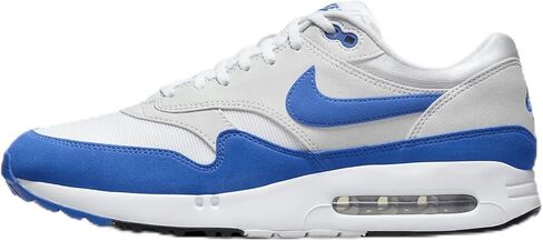 حذاء الجولف Nike Air Max 1 '86 OG G للرجال (DV1403-115، أبيض/بلاتيني نقي/أسود/هايبر رويال) مقاس 7 in Kuwait