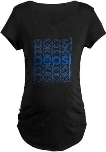 CafePress Pepsi مرحة المرأة الأمومة تي شيرت المرأة الأمومة Ruched الجانب تي شيرت in Kuwait