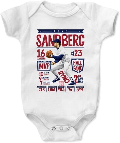 500 LEVEL Ryne Sandberg Baby Clothes - Ryne Sandberg Stats in Saudi Arabia