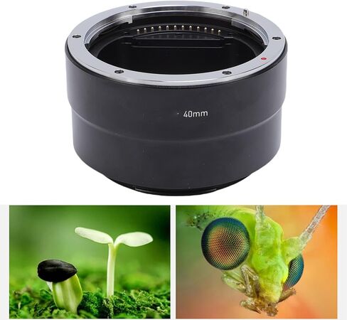 GOWENIC 40mm Macro Extension Tube Macro Lens Adapter Close Up for GFX 100 100SII 100II 100S 50SII with Autofocus Copper Contacts in Saudi Arabia
