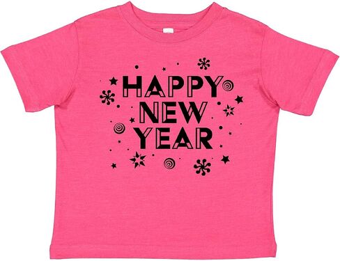 inktastic Happy New Year Toddler T-Shirt in Saudi Arabia