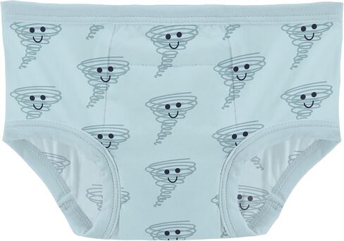 KicKee Training Pants Underwear Set, Soft Printed Underwear for Potty Training, Set of 2, Boy and Girl (Baby Rose Fair Carousel & Aloe Fall Floral - 3T-4T) in Saudi Arabia