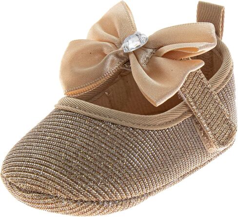 Josmo Infant Girls Sandal Soft Sole First Walker Baby Bow Flower Fashion Crib Shoes For Newborn Size 2-4 in Saudi Arabia