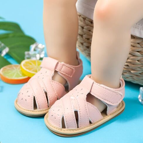 Infant Baby Boys Girls Summer Beach Sandals Non Slip Soft Rubber Sole in Saudi Arabia