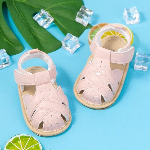 Infant Baby Boys Girls Summer Beach Sandals Non Slip Soft Rubber Sole in Saudi Arabia