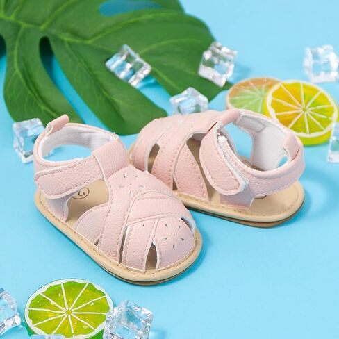 Infant Baby Boys Girls Summer Beach Sandals Non Slip Soft Rubber Sole in Saudi Arabia