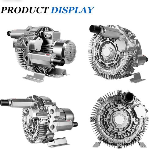 Professional Vortex Blower, Double Suction and Double Exhaust, Pure Copper Motor, for Continuous Oxygen Supply and Ventilation operat. (380v/850w) in Saudi Arabia